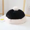 Touca de Bebê Outono e Inverno Bebê Quente de Inverno Super Fofa Touca de Tricô Meninos e Meninas Fofa Touca de Lã Tendência