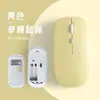 Ratón inalámbrico de color macarrón de doble modo de carga para iPad, teléfono móvil, portátil, oficina, ratón Bluetooth silencioso