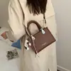 Bolso de Mujer 2026 Nuevo de Alto Valor Moderno Simple Bolso de Mano para Ir al Trabajo de Moda Bolso de Hombro Único Bolso Cruzado Pequeño Cuadrado para Damas