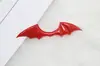 Halloween Couro PU Asas de Morcego Fofas DIY Acessórios de Grampo de Cabelo de Vampiro Acessórios para Vestuário