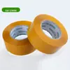 Atacado de Fábrica Fita Transparente 6cm de Largura Rolo Grande Fita Amarelada Espessada para Selar Caixas e Embalagens para Entrega Expressa e Logística