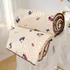 Colcha Fresca de Verão Bordada com Conchas Algodão Lavado Fio Dupla Camada Colcha de Verão Conjunto de Quatro Peças Fina Desenho Animado Lavável à Máquina Lavável Colcha de Presente