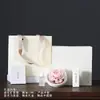 Conjunto de Presente Aromático com Difusor de Pedra em Formato de Flor de Peônia de Porcelana Ornamento para Sala de Estar Quarto Casa Fragrância Presente