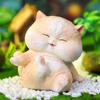 Luz de noche de dibujos animados de gato gordo leyenda positiva al por mayor linterna creativa de gato lindo que babea luz de estrella para dormitorio infantil regalo