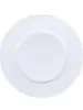 Plato para Bistec Cerámica Blanca Pura Redondo Estilo Occidental Plato de Hueso Plato Plano Poco Profundo Vajilla Estilo Occidental Venta al por Mayor Comercial