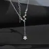 Collar de Siete Estrellas Beidou de Diseñador Británico, Broche de Cadena para Clavícula con Diseño de Gama Alta Nicho