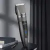 Cortadora de Cabello Eléctrica Cortadora de Cabello Eléctrica Recargable por USB Afeitadora Doméstica Cabeza de Cerámica Pantalla Digital Cortadora Eléctrica