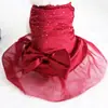 Novedad Primavera y Verano 2018 Vestido Negro con Diamantes Ropa para Perro Falda de Cachorro Teddy Pomerania