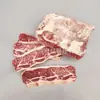 Estadounidense 262 Fábrica Grano de Res Costilla de Res Cowboy con Hueso Costillas Cortas de Res Corte Original Costillas de Res Carne de Copo de Nieve Catering Venta al por Mayor