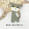 Acessórios de Veado Cartoon Preenchidos com Algodão, Broche de Urso de Pelúcia, Bolsa, Roupas, Acessórios de Boneca Decorativos DIY