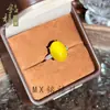 Anel de Calcedônia Amarela Natural Formato de Ovo Oval Abertura Ajustável Presente Cabochão Ágata Amarela Pedra de Jade Anel de Dedo Feminino