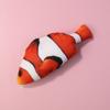 Juguete para Gatos Auto-Placer y Alivio del Aburrimiento Pescado Artificial con Hierba Gatera Juguete para Gatos Muñeco Divertido Resistente a Mordiscos Limpieza Dental Juguete para Gatos