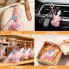 Llavero creativo de violonchelo en colores macaron, pequeño colgante para bolsos de niñas, accesorios culturales y creativos, pequeños artículos para regalo