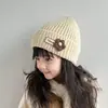 Gorro de Punto con Orejas de Oso para Bebé y Niño Pequeño Otoño Invierno Unisex para Bebé Lindo Engrosado Cálido Cortavientos Lana Gorro Fabricante