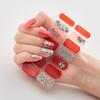 Fabricante de Pegatinas para Uñas Plataforma Transfronteriza Suministro de Alta Calidad Artesanía Láser 3D Estampado en Caliente Película para Esmalte de Uñas Pegatina para Uñas