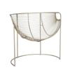Silla Popular de Internet Taburete de Tocador Hierro Nórdico Lujo Ligero Silla Perezosa de Ocio con Respaldo Mesa y Silla Pequeña para Balcón para Habitación de Niña