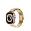 Adequado para Apple Watch Ultra pulseira de aço iWatch slub alça de metal magnética de aço inoxidável