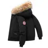 Jaqueta Puffer Popular Estilo Ganso Moda Removível Capuz Jaqueta Puffer Masculina e Feminina Casual Moda Tendência Roupa de Trabalho Jaqueta Puffer