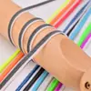 Fabricante Directo Cinta Reflectante de 1 cm para Suegra Tiras de Borde de Poliéster Coloridas Personalizadas Cinta de Sujeción Accesorios para Ropa Telas al por Mayor