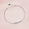 Pulseira de Moeda de Cobre Gelo Quebrado Prata 925 para Mulheres, Design Original de Nicho de Luxo Leve, Joia de Alta Qualidade para o Dia dos Namorados Qixi