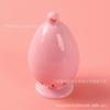 Anillo para colgar caja de almacenamiento de belleza para huevos de pie calabaza gota de agua corte oblicuo esponja de maquillaje huevo de maquillaje material de embalaje