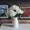Flor de simulação Flor de simulação flor decoração de mesa floral flor artificial casamento planta verde modelo de parede pacote de fotografia 6 hortênsia