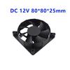 Forma Extraña 80 * 80 * 25 12V 8025 Ventilador de Chasis Ventilador de Fuente de Alimentación de Computadora Interfaz Big 4P