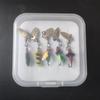 Luya semillas de melón micro lentejuelas giratorias mosquitos venenosos abejas con alas anzuelo volador modificación insecto biónico cebo falso venta al por mayor