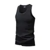 2026 Novo Verão Algodão Colete Esportivo Masculino Camiseta Sem Mangas Masculina Colete Elástico Masculino Respirável Absorvente de Suor Roupa Fitness