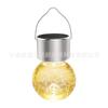 Luces Solares de Vidrio con Ambiente de Cambio de Color, Decoración Impermeable para Exteriores, Balcón, Jardín, Luces Solares para Jardín
