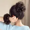 Peluca de Moño Muy Voluminoso para Mujer, Anillo de Cabello Natural Esponjoso, Herramienta de Peinado de Moño Perezoso, Postizo de Celebridad de Internet, Accesorio para el Cabello