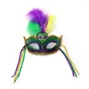 Máscara de Meio Rosto Carnaval Mardi Gras Festa Máscara para Olhos Transfronteiriça Brasil Nova Orleans Joias Acessórios Roupas