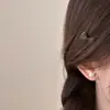 Mini Pinza para el Cabello con Lazo de Pedrería Coreana para Mujer, Pinza Lateral Pequeña de Nuevo Estilo, Pasador para Semirecogido, Accesorio para el Cabello