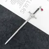 Nuevo Pasador de Horquilla para el Cabello de Espada Antigua Estilo Chino, Pasador de Horquilla Trendy Hanfu, Pasador de Horquilla de Joyería Simple Moderna, Accesorio para el Cabello