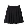 Saia plissada plus size para meninas cheinhas saia de malha outono feminina saia de rua estilosa saia midi versátil 2903