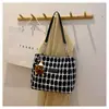 Bolso Tote de Gran Capacidad Moda Estilo Coreano para Viajes Diarios para Mujeres 2025 Nuevo Versátil Bolso de Hombro/Axila