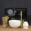 Tigela de matcha para chá matcha, ferramenta para pedido de chá da Dinastia Song, misturador de chá de cerâmica, escova de matcha de bambu japonesa, conjunto de chá