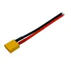 Cabo de conexão de plug XT60 de alta qualidade, fio de silicone 14AWG, cabo patch de 100MM, modelo, chamada de energia da bateria