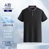 Camisa Polo Personalizada Gelo Íon Roupas de Trabalho Logo Impresso Roupas de Trabalho Manga Curta Roupas de Trabalho Personalizadas Bordado Personalizado