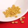 Contas Espaçadoras de Floco de Neve Acessórios para Montagem Artesanal Kit de Material para Pulseira DIY Corrente de Suéter Caneta de Contas Acessórios
