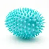Brinquedo para Pet resistente à mordida som moedor filhote cachorro grande golden retriever Teddy borracha TPR pedra de dente remoção Bola espinhosa brinquedo