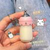 Encendedor lindo mini creativo de botella para novio colgante personalizado creativo pequeño lindo portátil con lindo