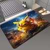 Alfombrilla antideslizante absorbente de dibujos animados para baño, de secado rápido, para puerta de inodoro, absorbente para inodoro, tridimensional 3D