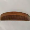 Pente de madeira para cabelo liso castanho perfumado, grande, cabo redondo, embalagem independente, variedade opcional, autoproduzido e vendido na fábrica