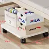 Estante de Almacenamiento Debajo de la Cama para Dormitorio Base de Cama Portátil Estante para Maletas con Ruedas Caja de Gran Capacidad Almacenamiento Tablero de Almacenamiento