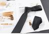 Corbata Estilo Coreano Vestido de Hombre Negocios Casual Corbata Estrecha 6cm Novio Boda Estilo Británico Corbata de Poliéster