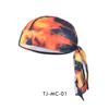 Deportes Equipo Suave Ciclismo Deportes al Aire Libre Sombrero Turbante Transpirable Secado Rápido Protección Solar Sombrero Pirata Estampado Gorro Pequeño Capucha