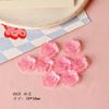 Flor de Rosa Colorida Retro Elegante Patch de Resina Fosca Flor Brinco Artesanal DIY Acessórios de Material para Brincos