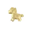 Regalo de lámina de oro de 999 del Año del Caballo, llavero para teléfono con cordón rojo "Riqueza Instantánea" bañado en oro, pieza de oro para actividades promocionales y regalos