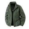 Chaqueta de Trabajo Estilo Americano con Cuello Alto NASA para Hombre, Nueva para Primavera y Otoño 2026, Estilo Montaña para Exteriores, Resistente al Viento, Versátil, Casual